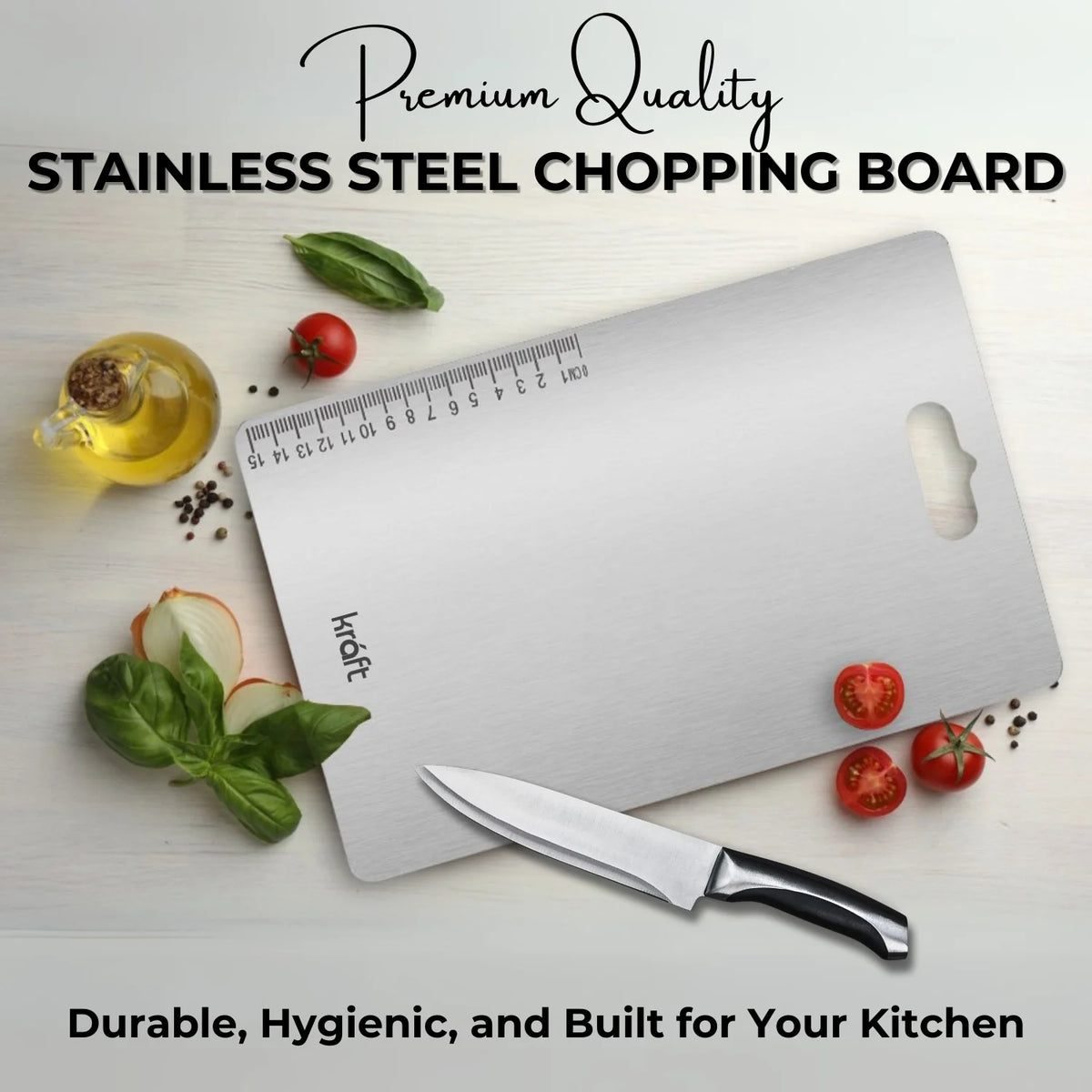 Steel Chopping Board